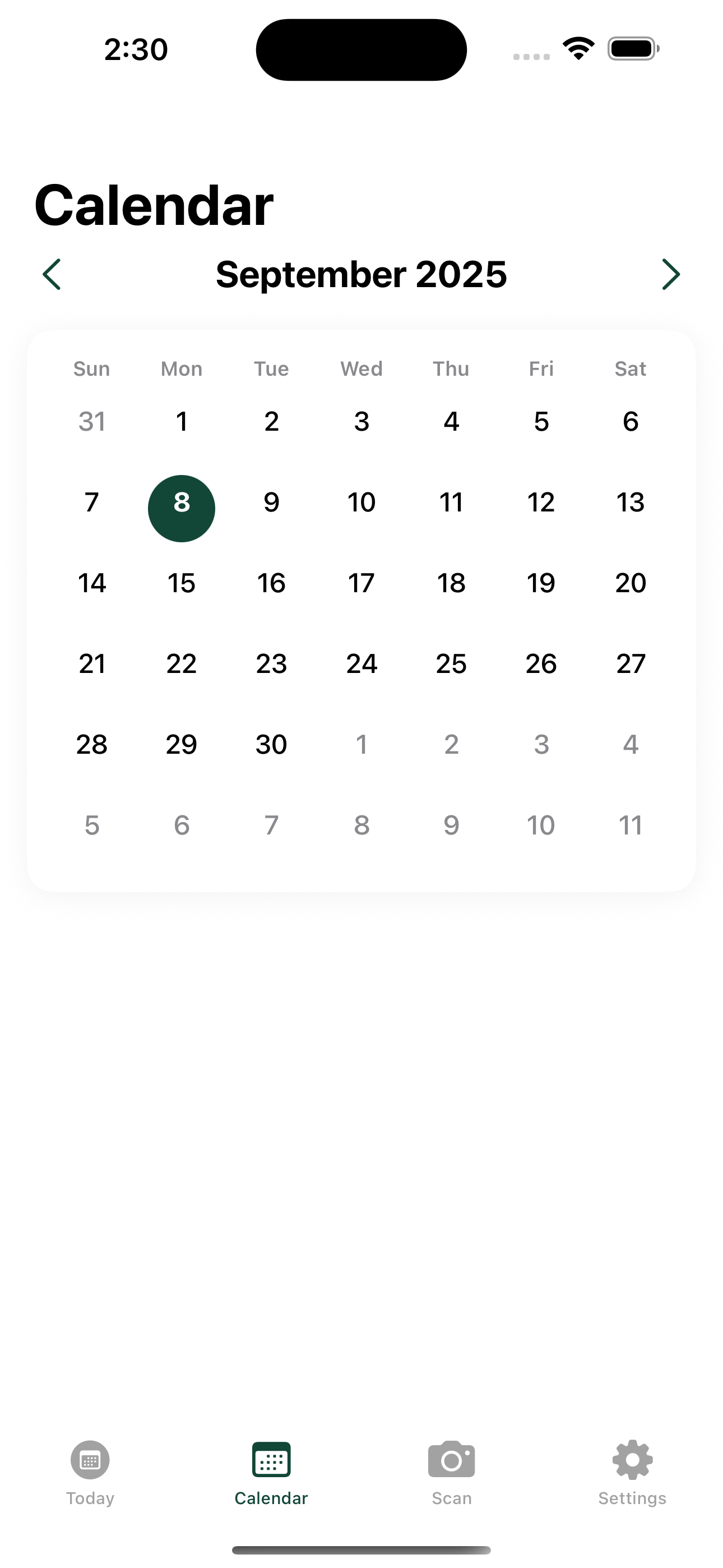 Feast app screenshot 3